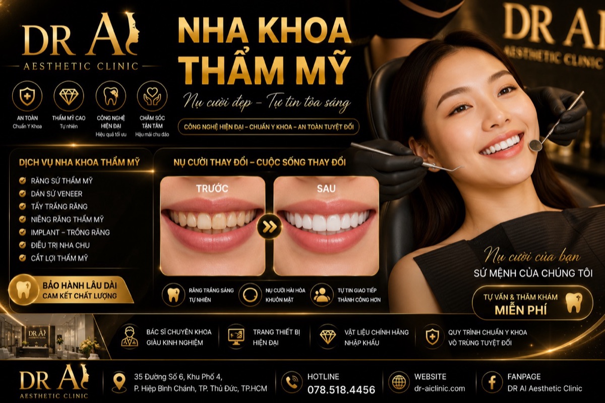 Nha khoa thẩm mỹ DR AI