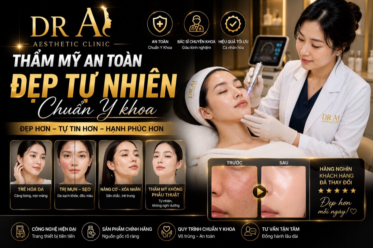 Triệt lông công nghệ cao DR AI