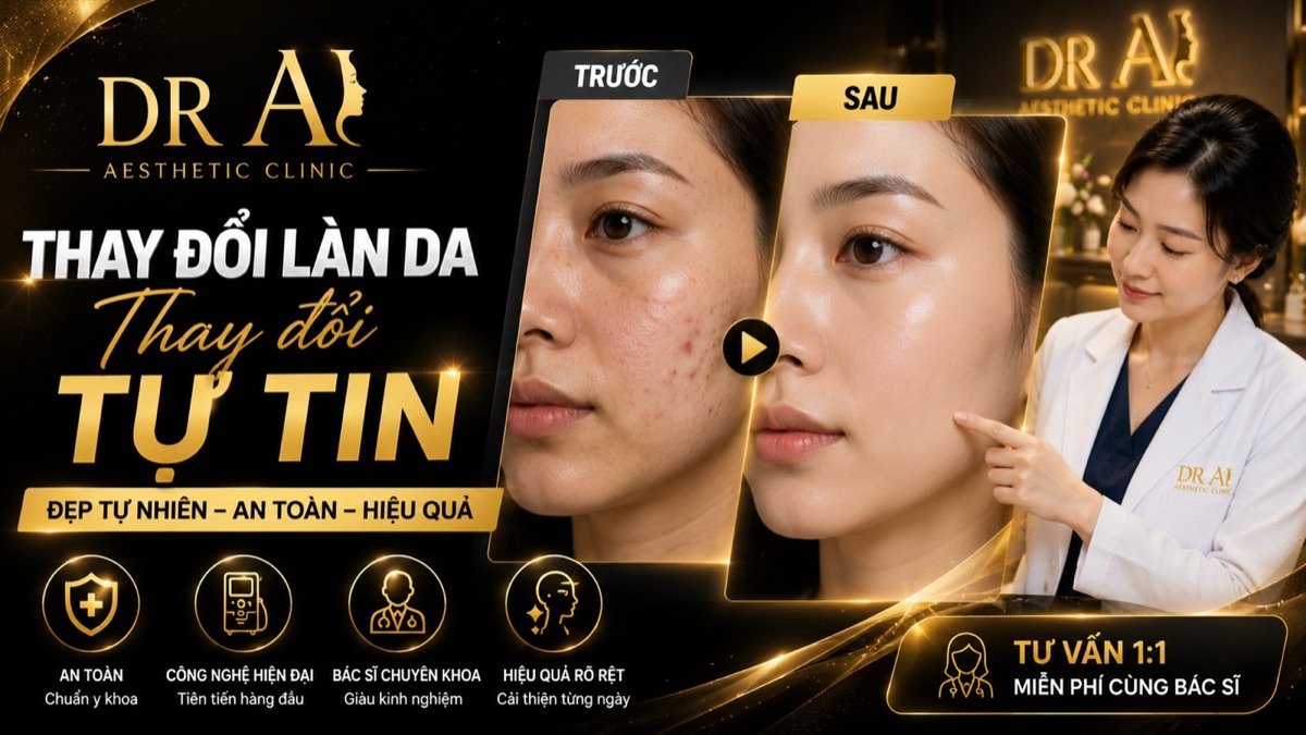 Chăm sóc & trẻ hoá da DR AI